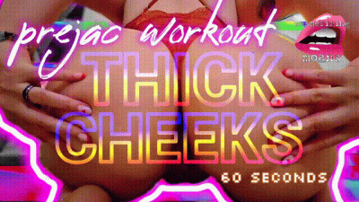 Prejac Workout: Thick Cheeks JOI Timer [1 Minute] W Mesmerizing Moans