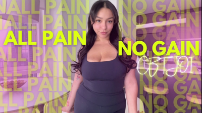 All Pain, No Gain Cbt JOI