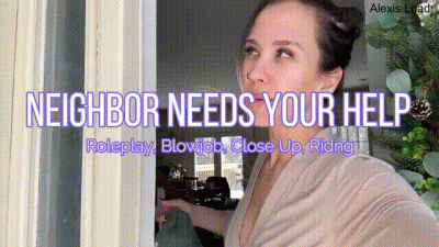 Neighbor Need Help Cheating Roleplay Dildo Fucking