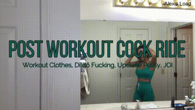Sweaty Post Workout Cock Ride