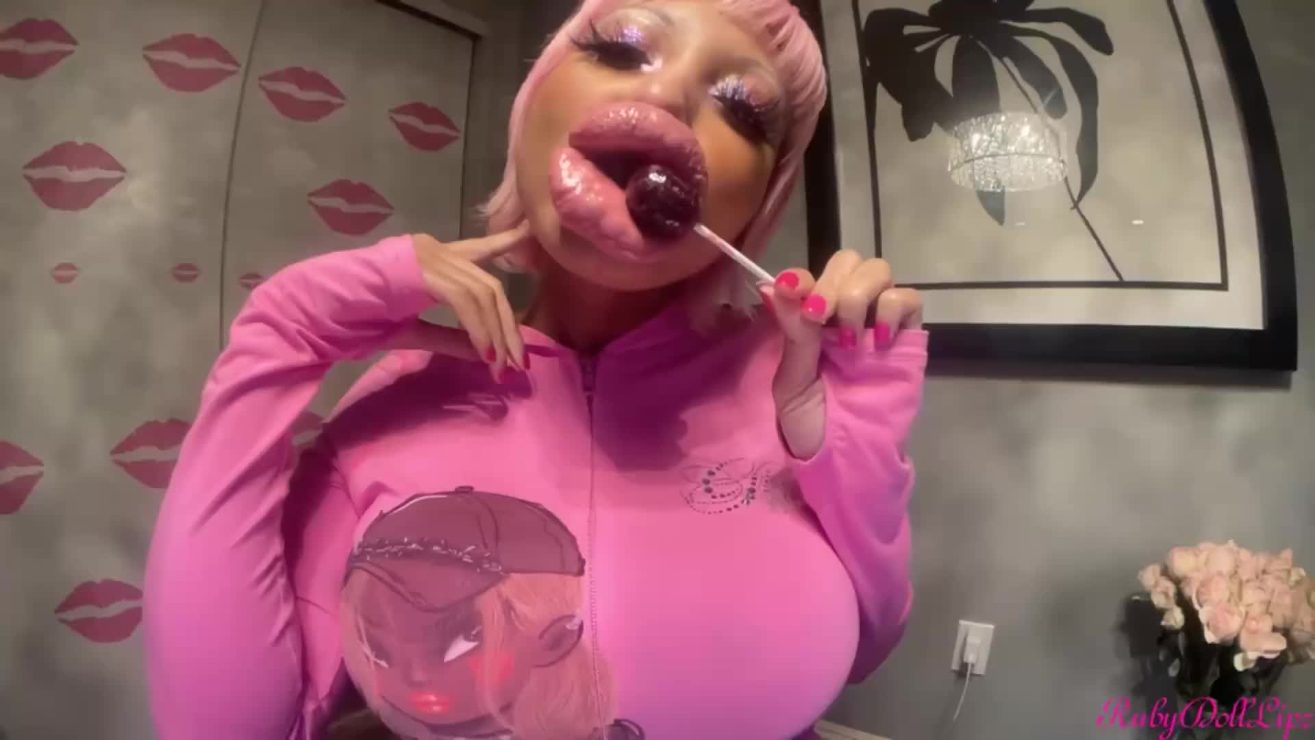 Freshly Injected Lips+Blow Pop #3