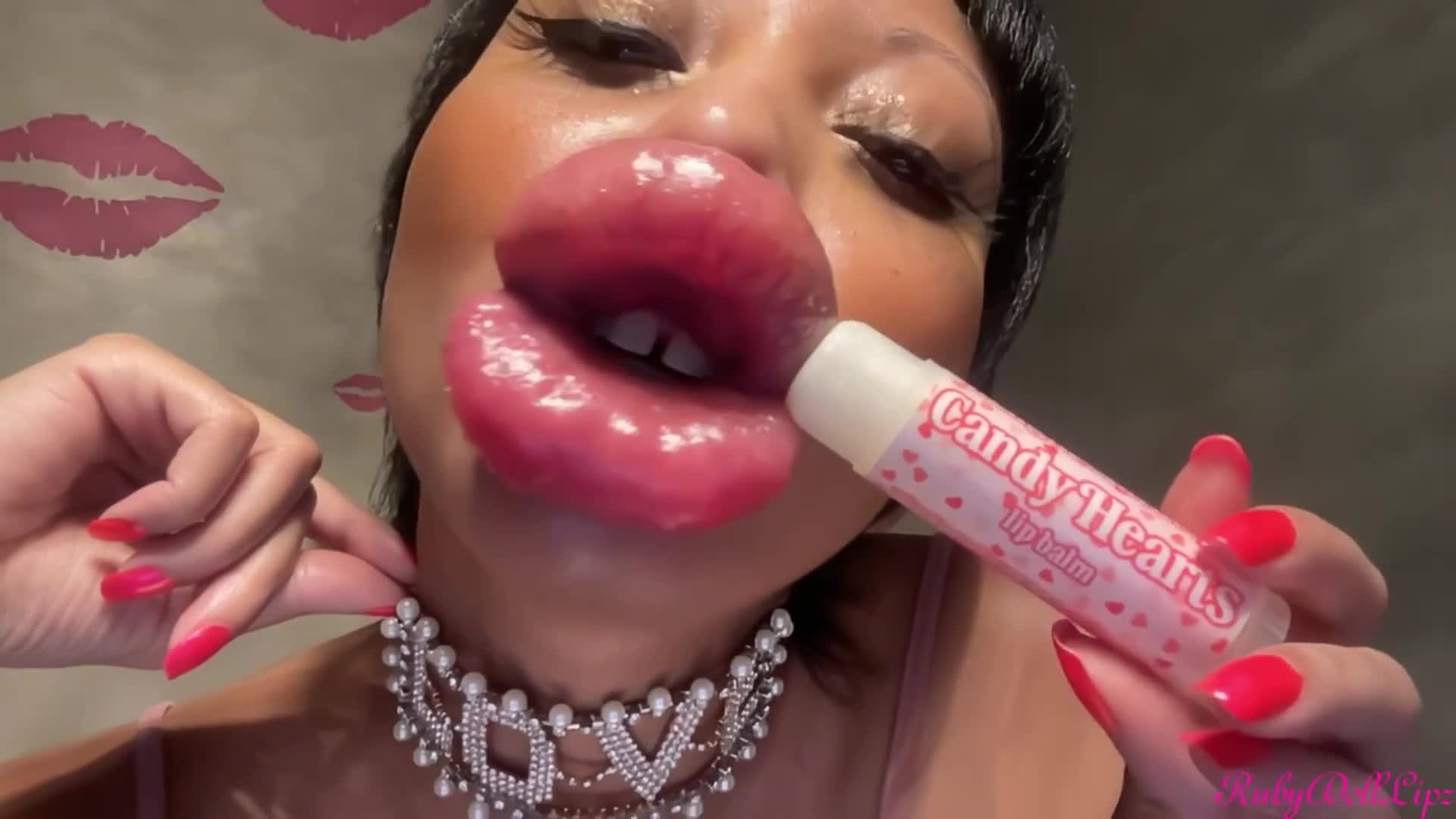 Sniffing My Swollen Lips + Lip Balm #4