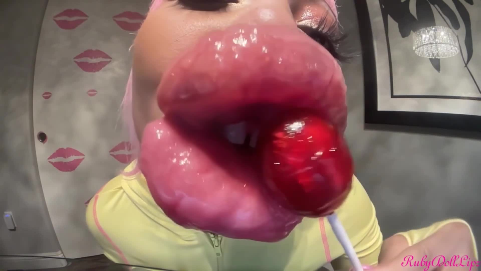 Freshly Injected Lips + Blow Pop #4