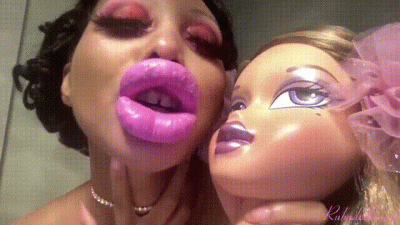 Larger Lips+Doll Head Kisses #3