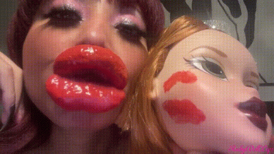 Larger Lips+Doll Head Kisses #26