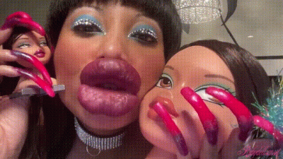 Larger Lips+Doll Head Kisses #20