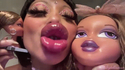 Larger Lips+Doll Head Kisses #6