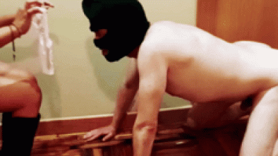 Educate Cuckold Slave With Used Panties