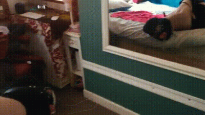 Restrained Sissy Subman In Cock Chastity Fucking P5