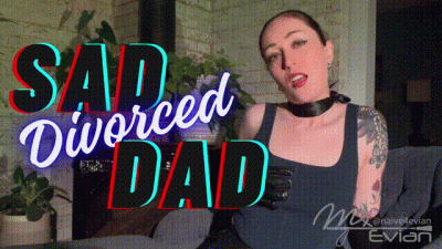 Sad Divorced Step-Dad