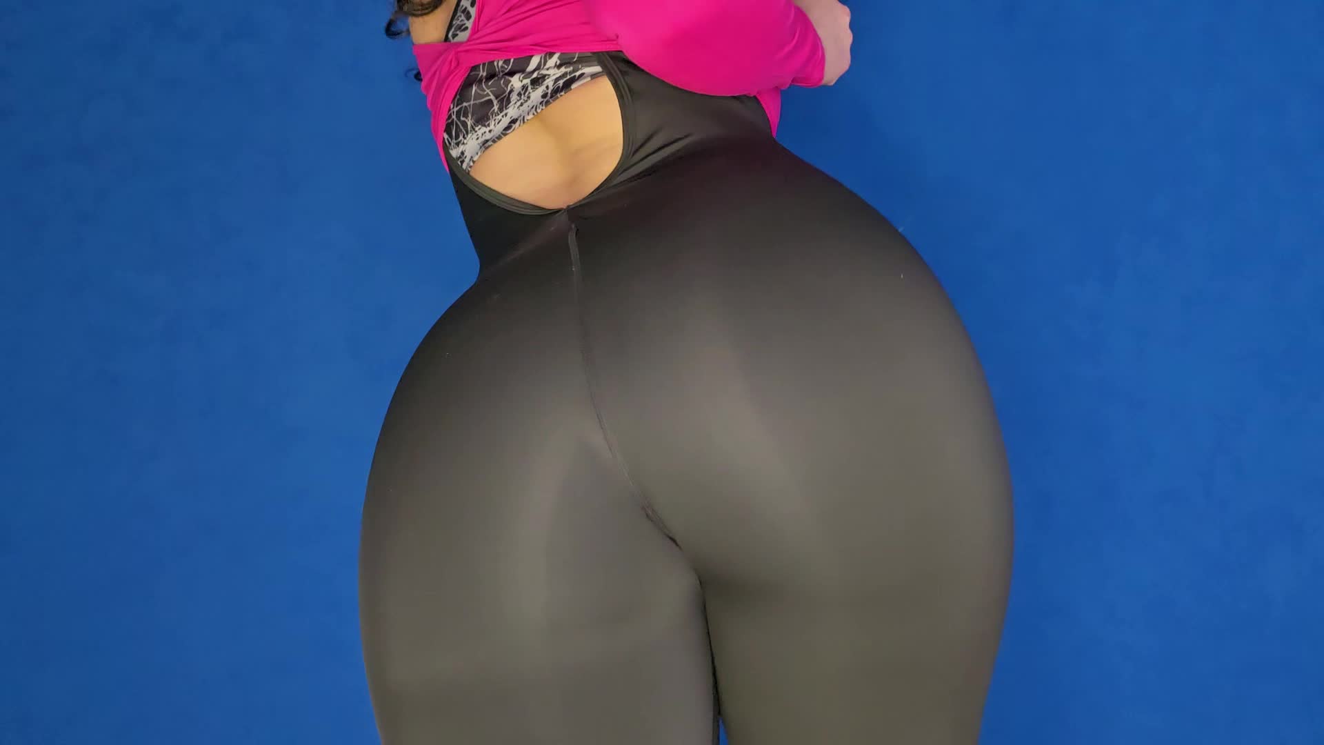 JOI To My Big Ass In Black Bodysuits, Ass Scent Worship