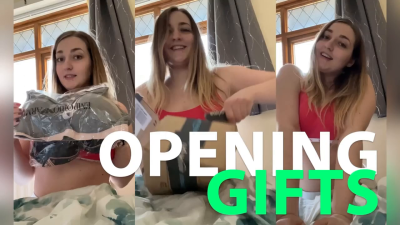 Opening Wishlist Gifts