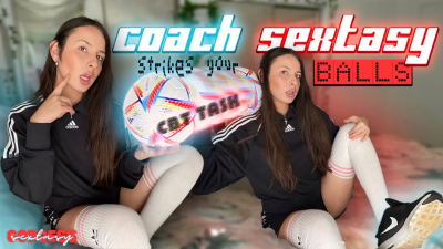 Coach Sextasy Strikes Your Balls Cbt Task