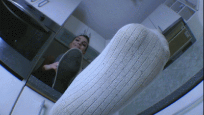 Kitchen Humiliation Part 2, Socks
