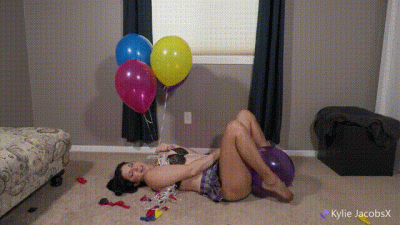 Popping Big Bouquet Of Helium Balloons Skirt & Pantyhose