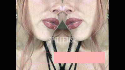 Short Spit Fetish Video