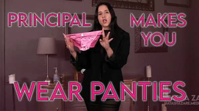 Principal Makes You A Sissy Student