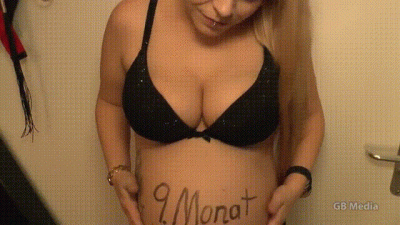 Pregnant 9. Month Creampie Gangbang Prego