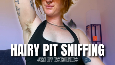 Hairy Pit Sniffing JOI