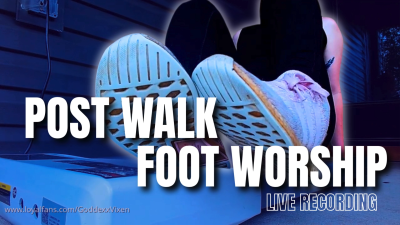 Post Walk Foot Worship Live Recording