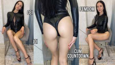 Femdom JOI, CEI, Cum Countdown