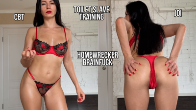 Homewrecker Brainfuck- Toilet Slave JOI & Cbt Training