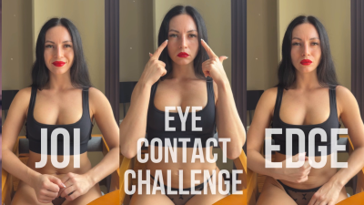 Eye Contact Challenge JOI- Always Keep The Eye Contact (Mindfuck Edging Game) 4k