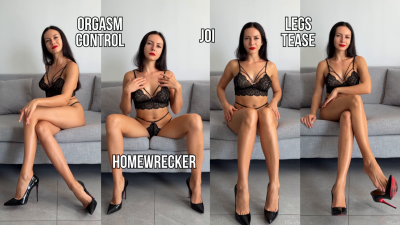 Homewrecker - Legs Tease JOI (You Finish For Me) 4k