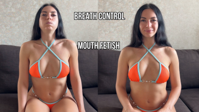 Breath Holding & Puffy Cheeks Struggle Intense Control & Moaning Release