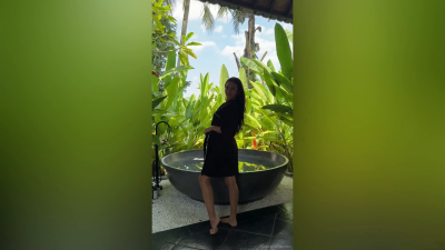Get Wild With Me In A Steamy Jungle Bath Naked!