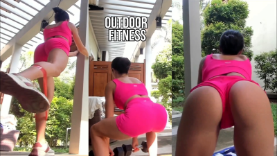 Outdoor Fitness For My Ass And Abs