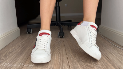 Foot Play In Shoes, Socks, Barefoot