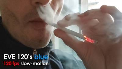 Smoking Eve 120S Blue Iyf 151124 Slow 120 Fps