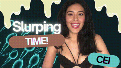 Slurping Time! Cum Eating Instructions