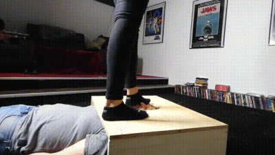 Foot Passion Black Puma Socks Foot Worship