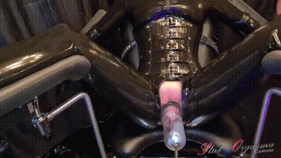 Slave Slut-Orgasma Celeste Chains In Cunt Big Canine And Horse Dildo Fuck