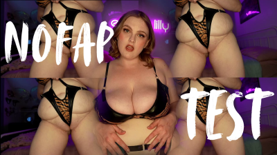 Nofap Test: Big Tit BBW Goonbait