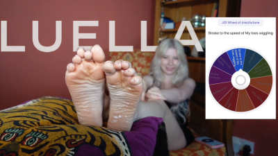 Feet Worship With The Wheel Of JOI (Mis)Fortune