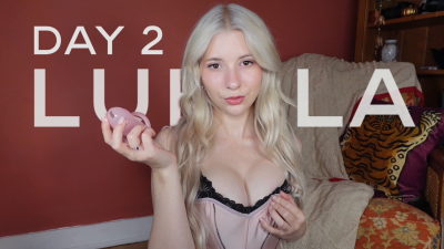 Locktober Day 2 (Chastity, Breath Play, Nipple Twisting)