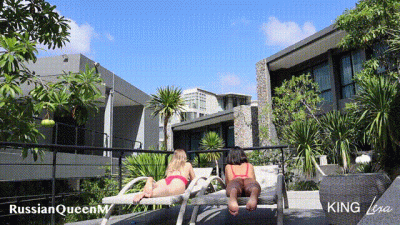 Poolside Foot Ignore W/ Russian Queen M