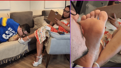 Jerk Addict Loses Control Over His Psychologist Feet Foot Worship Foot Smelling Stinky Sweaty Soles Toe Suck Cum On Pants Foot Domination Foot Fetish High Heels