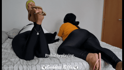 Kiffa And Vic Makes Step-Cousin Clean Mess And Worship Their Flip Flops Because They Are Tired From Party Foot Worship Foot Domination Smelly Feet Foot Humiliation Sweaty Feet Toe Sucking Soles Stinky Feet Blackmail-Fantasy Cuckold F