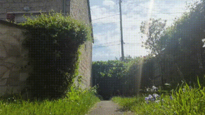 Naughty Flicette Enters A Stranger's House To Show Off And Play With Her Handcuffs, Who Is She Going To Tie Up?