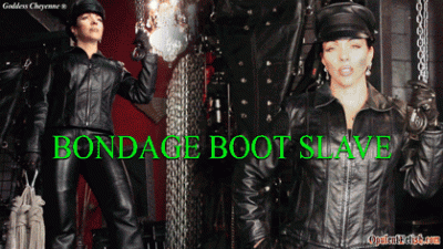Bondage Boot Slave