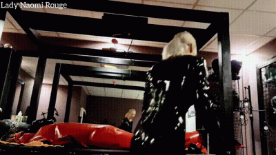 The Inflatable Latex Bag & The Rubber Slave