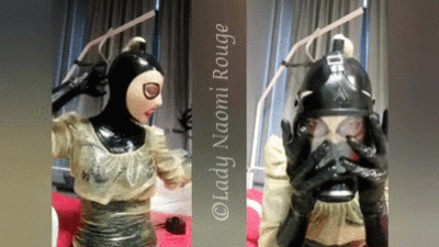 Gasmask Fitting With Cum Permit