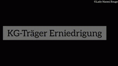 Kg-Trager Erniedrigung