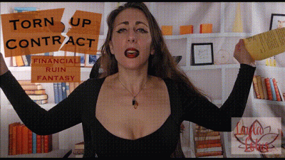 Torn Up Contract: Financial Ruin Fantasy