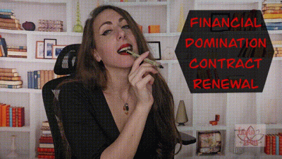 Financial Domination Contract Renewal
