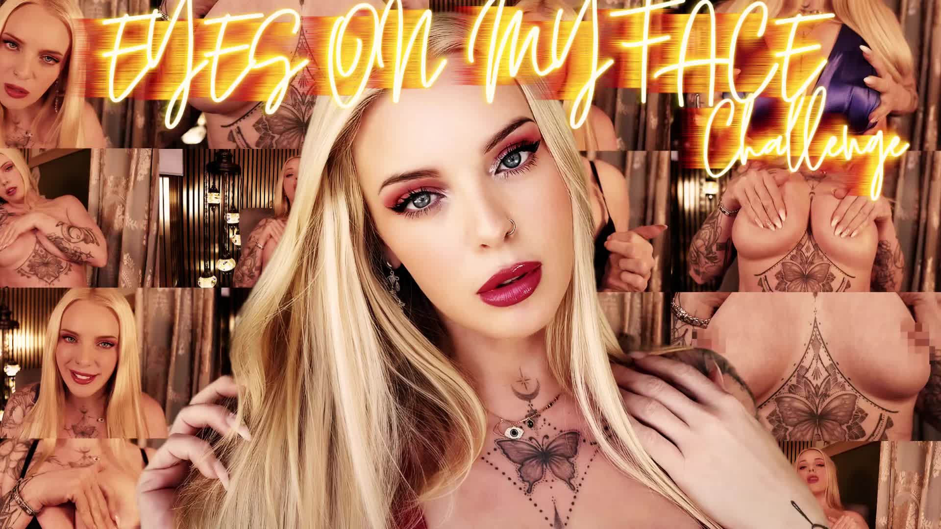 Eyes On My Face, Not My Tits Challenge